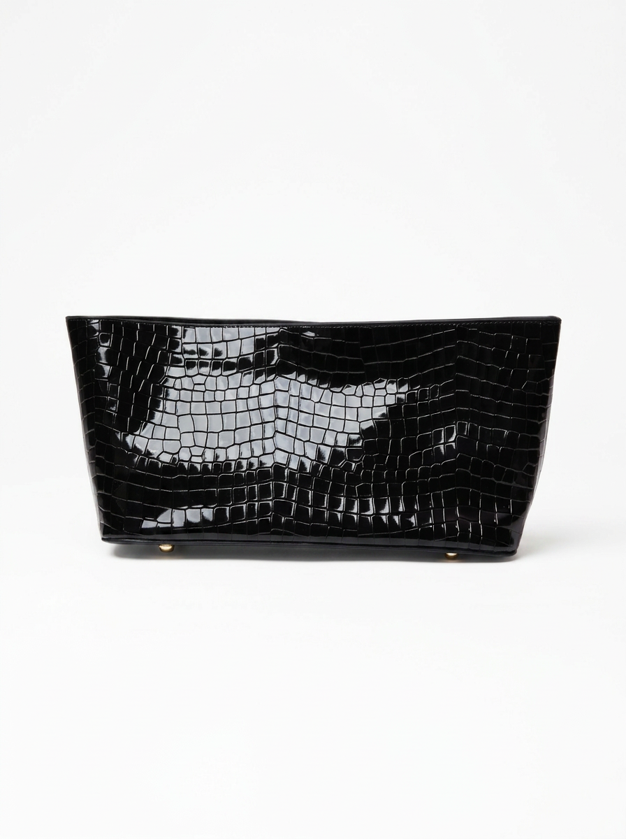 Noam Hazan Black Laurent Clutch